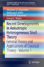 Recent Developments In Anisotropic Heterogeneous Shell Theory - Preview