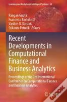 Recent Developments In Computational Finance And Business Analytics