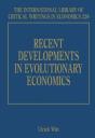 Recent Developments In Evolutionary Economics - Preview