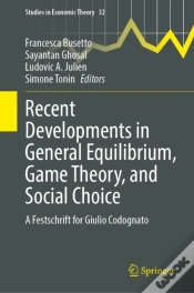 Capa do artigo Recent Developments In General Equilibrium, Game Theory, And Social Choice