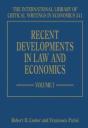 Recent Developments In Law And Economics - Preview