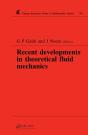 Recent Developments In Theoretical Fluid Mechanics - Preview