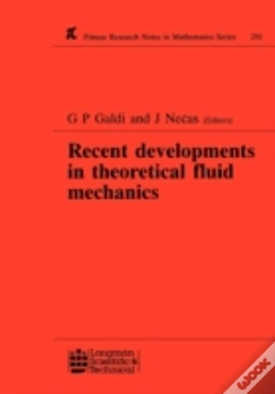 Capa do artigo Recent Developments In Theoretical Fluid Mechanics