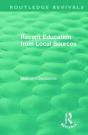 Recent Education From Local Sources - Preview