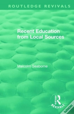 Capa do artigo Recent Education From Local Sources
