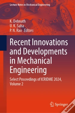 Capa do artigo Recent Innovations And Developments In Mechanical Engineering
