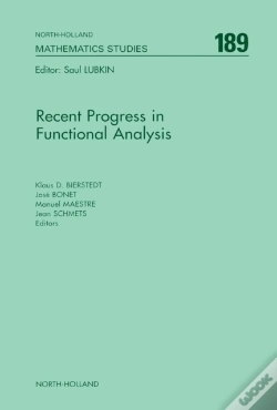 Capa do artigo Recent Progress In Functional Analysis