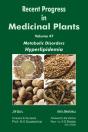 Recent Progress In Medicinal Plants (Metabolic Disorders Hyperlipidemia) - Preview