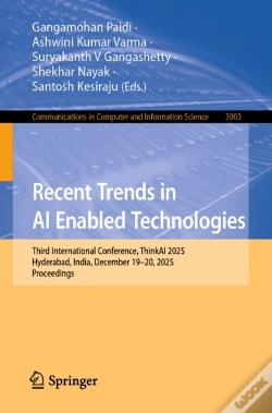 Capa do artigo Recent Trends In Ai Enabled Technologies