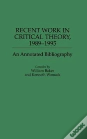 Capa do artigo Recent Work In Critical Theory, 1989-1995