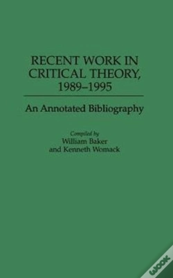 Capa do artigo Recent Work In Critical Theory, 1989-1995