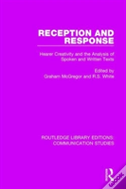 Capa do artigo Reception And Response