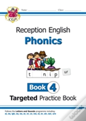 Capa do artigo Reception English Phonics Targeted Practice Book - Book 4