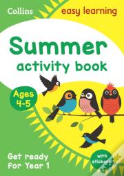 Reception To Year 1 Summer Activity Book With Stickers