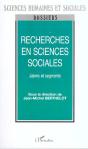 Recherche En Sciences Sociales ; Jalons Et Segments - Preview