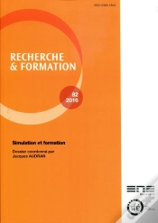 Capa do artigo Recherche Et Formation, N° 82/2016