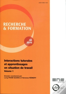 Capa do artigo Recherche Et Formation, N° 83/2016
