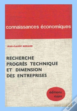 Capa do artigo Recherche, Progrès Technique Et Dimension Des Entreprises