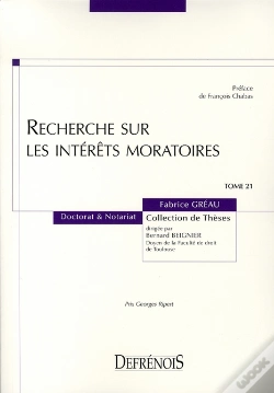 Capa do artigo Recherche Sur Les Intérêts Moratoires