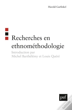 Capa do artigo Recherches En Ethnométhodologie