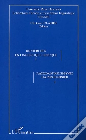 Capa do artigo Recherches En Linguistique Grecque T.1