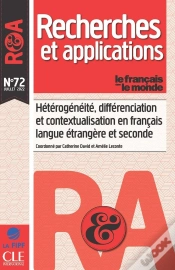 Capa do artigo Recherches Et Application N°72