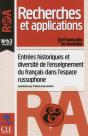 Recherches Et Applications Tome 63 : Entrées Historiques Et Diversités De L'Enseignement Du Français Dans L'Espace Russophone - Preview