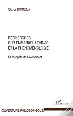 Capa do artigo Recherches Sur Emmanuel Levinas Et La Phénoménologie ; Philosophie De L'Événement
