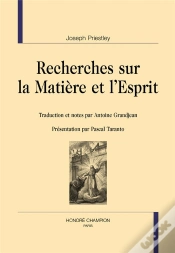 Capa do artigo Recherches Sur La Matière Et L