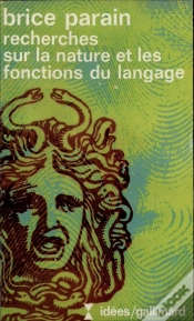 Capa do artigo Recherches Sur La Nature Et Les Fonctions Du Langage