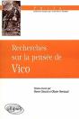 Recherches Sur La Pensée De Vico - Preview