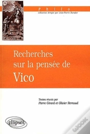 Capa do artigo Recherches Sur La Pensée De Vico