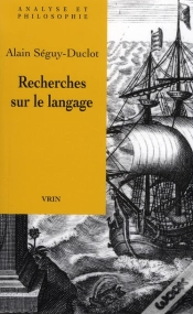 Capa do artigo Recherches Sur Le Langage
