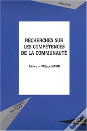 Capa do artigo Recherches Sur Les Compétences De La Communauté