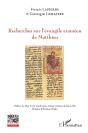 Recherches Sur L'Évangile Araméen De Matthieu - Preview
