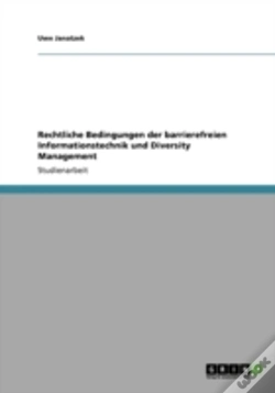 Capa do artigo Rechtliche Bedingungen Der Barrierefreien Informationstechnik Und Diversity Management