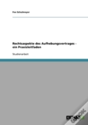 Capa do artigo Rechtsaspekte Des Aufhebungsvertrages - Ein Praxisleitfaden