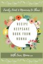 Recipe Keepsake Book From Nonna - Preview