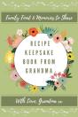 Recipe Keepsake Journal From Grandma - Preview