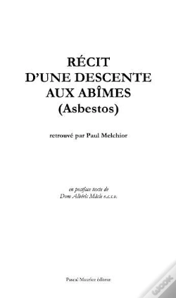 Capa do artigo Récit D'Une Descente Aux Abîmes