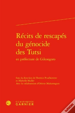 Capa do artigo Récits De Rescapés Du Génocide Des Tutsi En Préfecture De Gikongoro