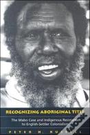Recognizing Aboriginal Title