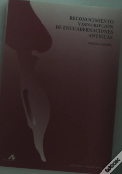 Capa do artigo Reconocimiento Y Descripción De Encuadernaciones Antiguas