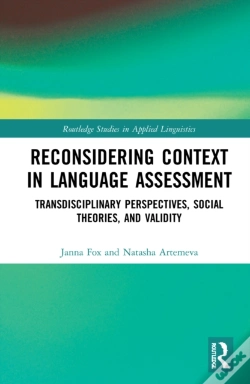 Capa do artigo Reconsidering Context In Language Assessment