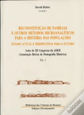 Reconstituição de Famílias e Outros Métodos Microanalíticos para a História das Populações I