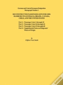 Capa do artigo Reconstructed Passenger Lists For 1850