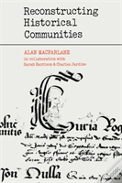 Capa do artigo Reconstructing Historical Communities