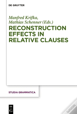 Capa do artigo Reconstruction Effects In Relative Clauses