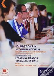 Recording Financial Transactions - Exam Kit