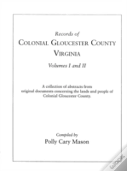 Capa do artigo Records Of Colonial Gloucester County, Virginia